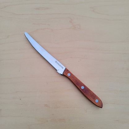 Serrated Steak Knife - Pakka Wood Handle
