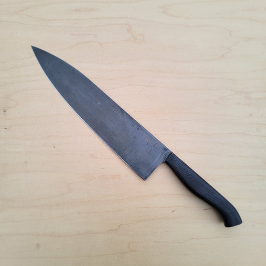 Town Cutler 10" Chef Knife Carbon Steel Micarta - Used