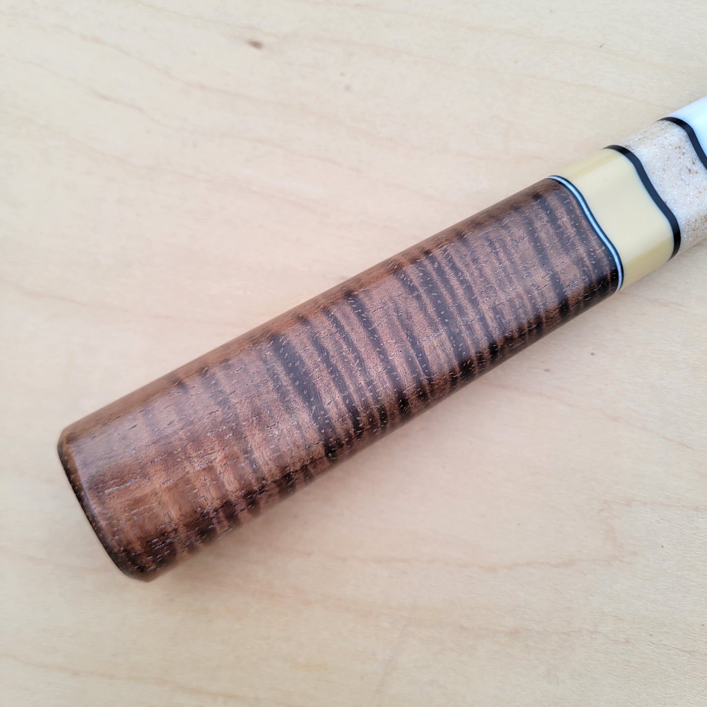 Acre Forge 260mm Gyuto Damascus CruForge-V - Koa By Jamison Chopp