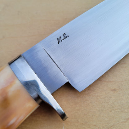 Dan Petersen Hunter 5"- 52100 - African Blackwood - Mammoth Ivory