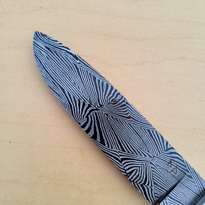 Dan Petersen Damascus Hunter 4.5"- Stag