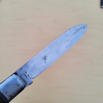 Marked 'Germany' Folding Knife Carbon Steel - Vintage