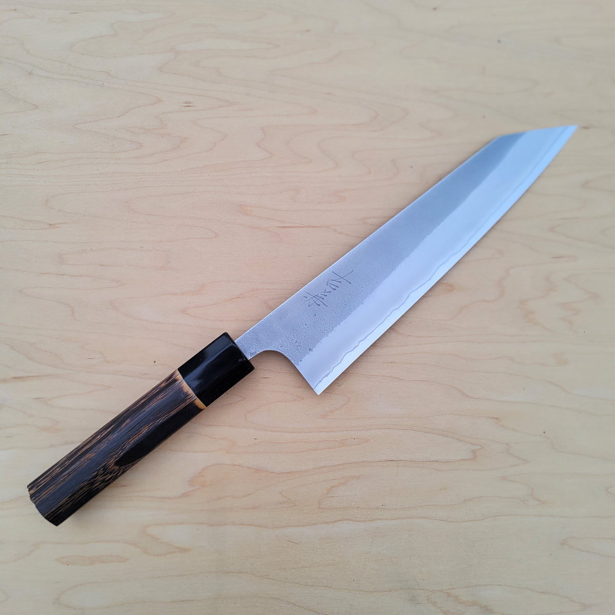 Yoshikane Shirogami Nashiji 210mm Kiritsuke Gyuto
