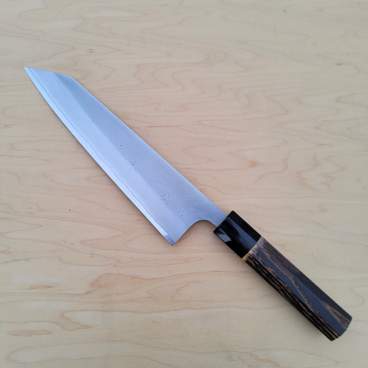 Yoshikane Shirogami Nashiji 210mm Kiritsuke Gyuto