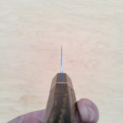 Yoshikane Shirogami Nashiji 210mm Kiritsuke Gyuto