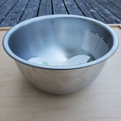 3Way Rinsing Bowl - Stainless Steel