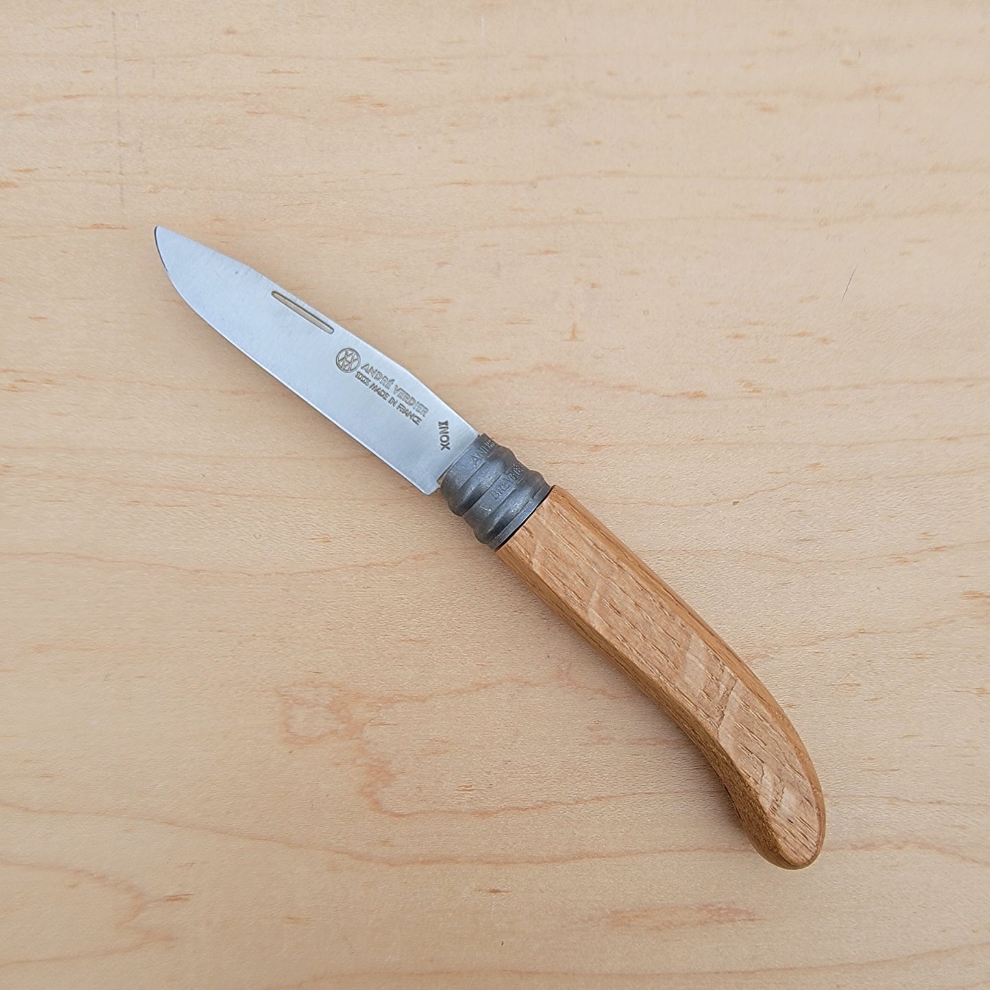 André Verdier L'Alpage 8.5cm Oak - Stainless