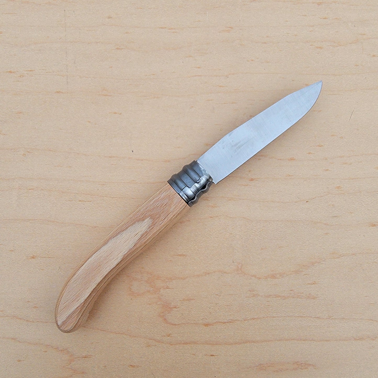 André Verdier L'Alpage 8.5cm Beech - Stainless