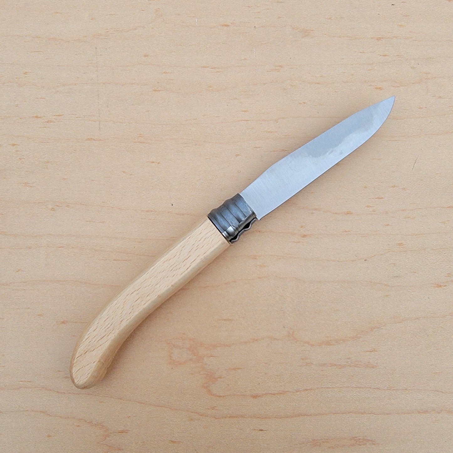 André Verdier L'Alpage 9.5cm Beech - Stainless