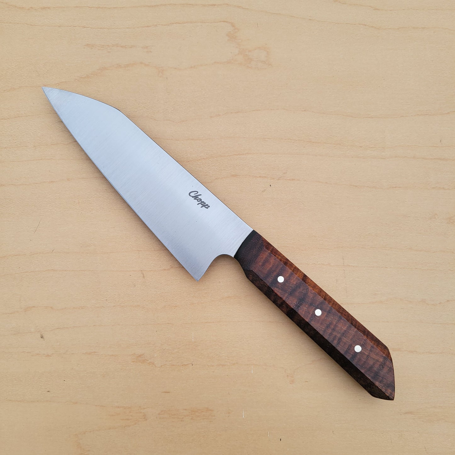 Acre Forge 5.4" Petty AEB-L Curly Koa by Jamison