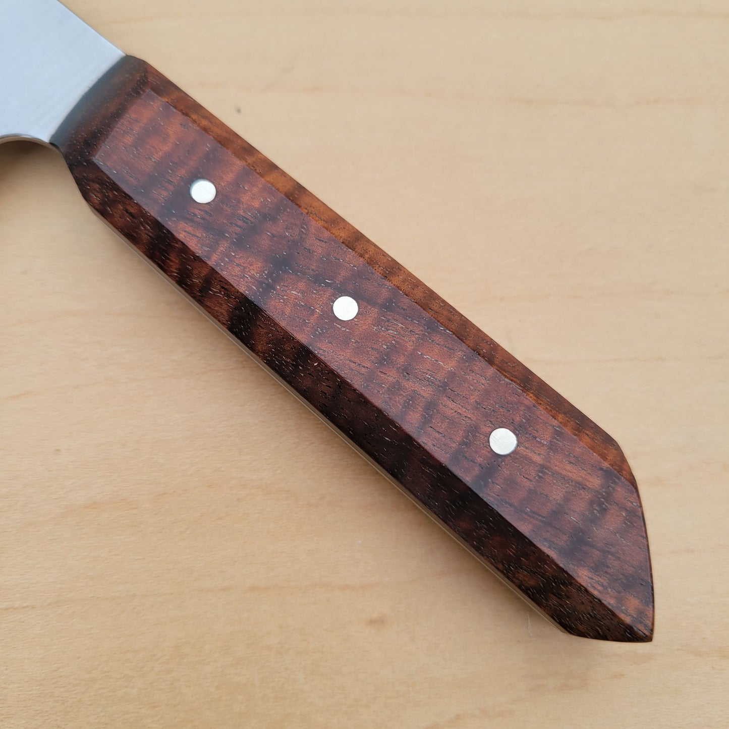 Acre Forge 5.4" Petty AEB-L Curly Koa by Jamison