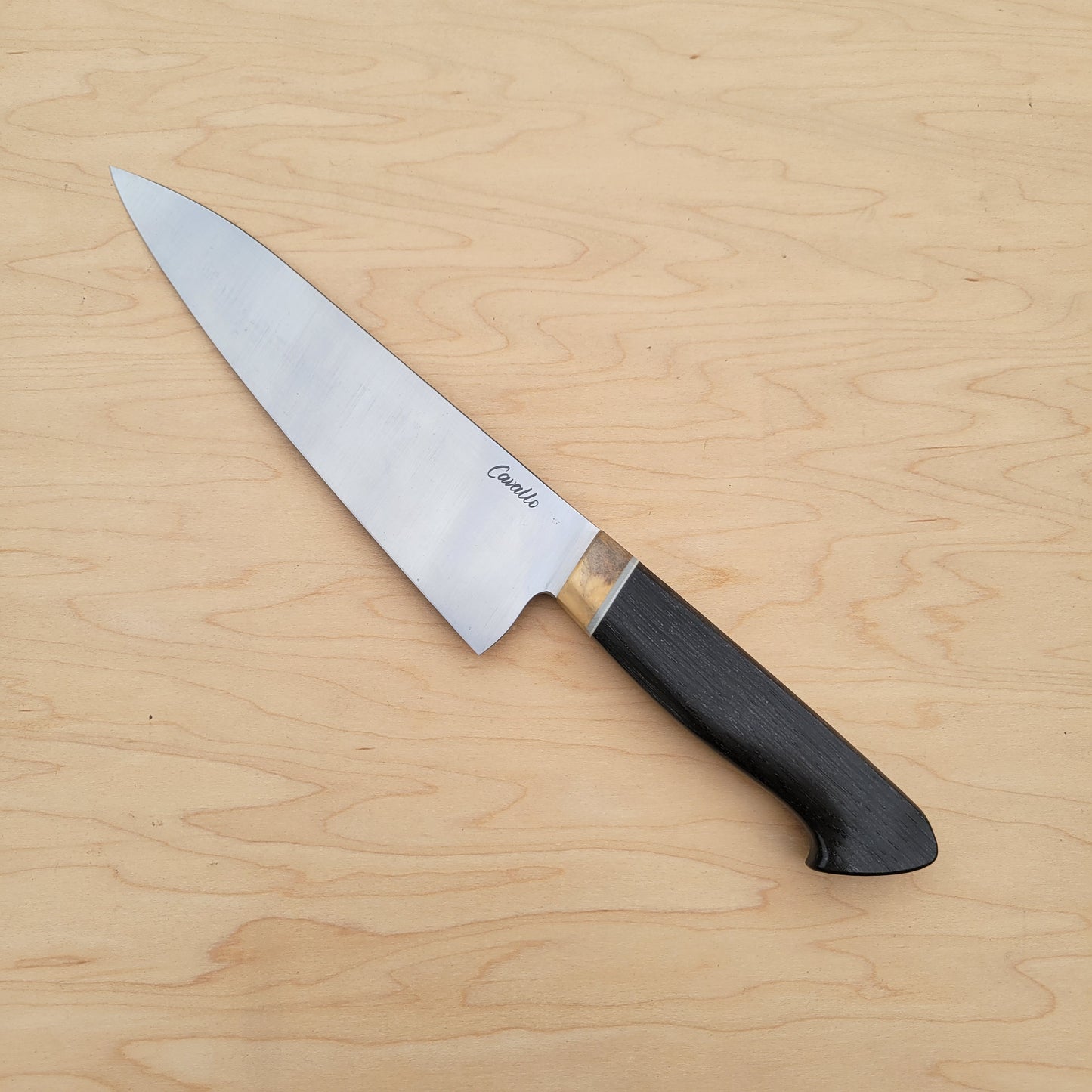Acre Forge 7.25" Gyuto - 52100 Bog Oak - By Ryan