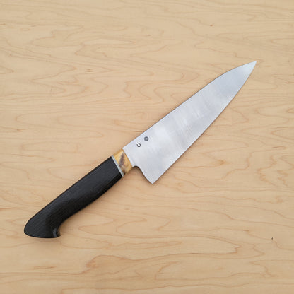 Acre Forge 7.25" Gyuto - 52100 Bog Oak - By Ryan