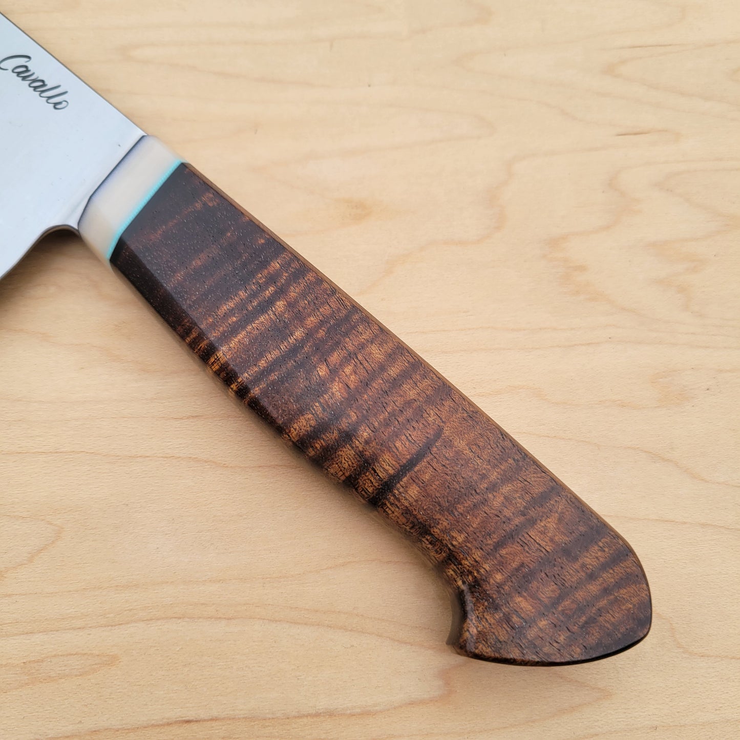 Acre Forge 8.25" Gyuto -52100 Koa - By Ryan