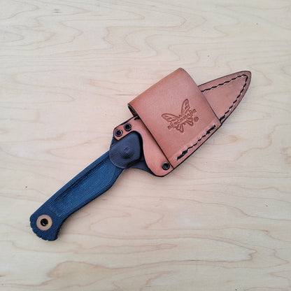 Benchmade 203-04 Dacian Fixed Blade - MagnaCut Blue Denim Micarta