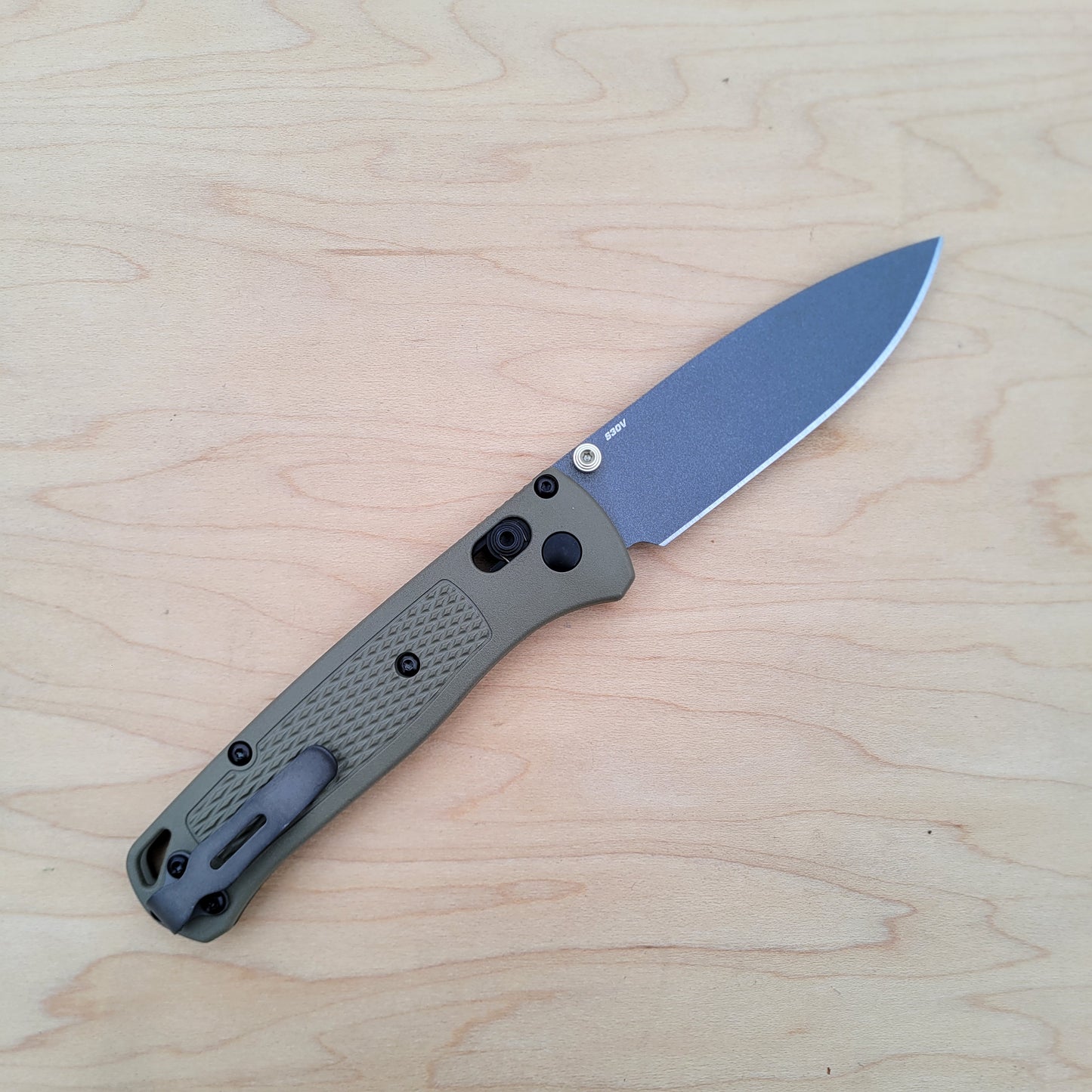 Benchmade 535GRY-1 Bugout - Ranger Green Grivory