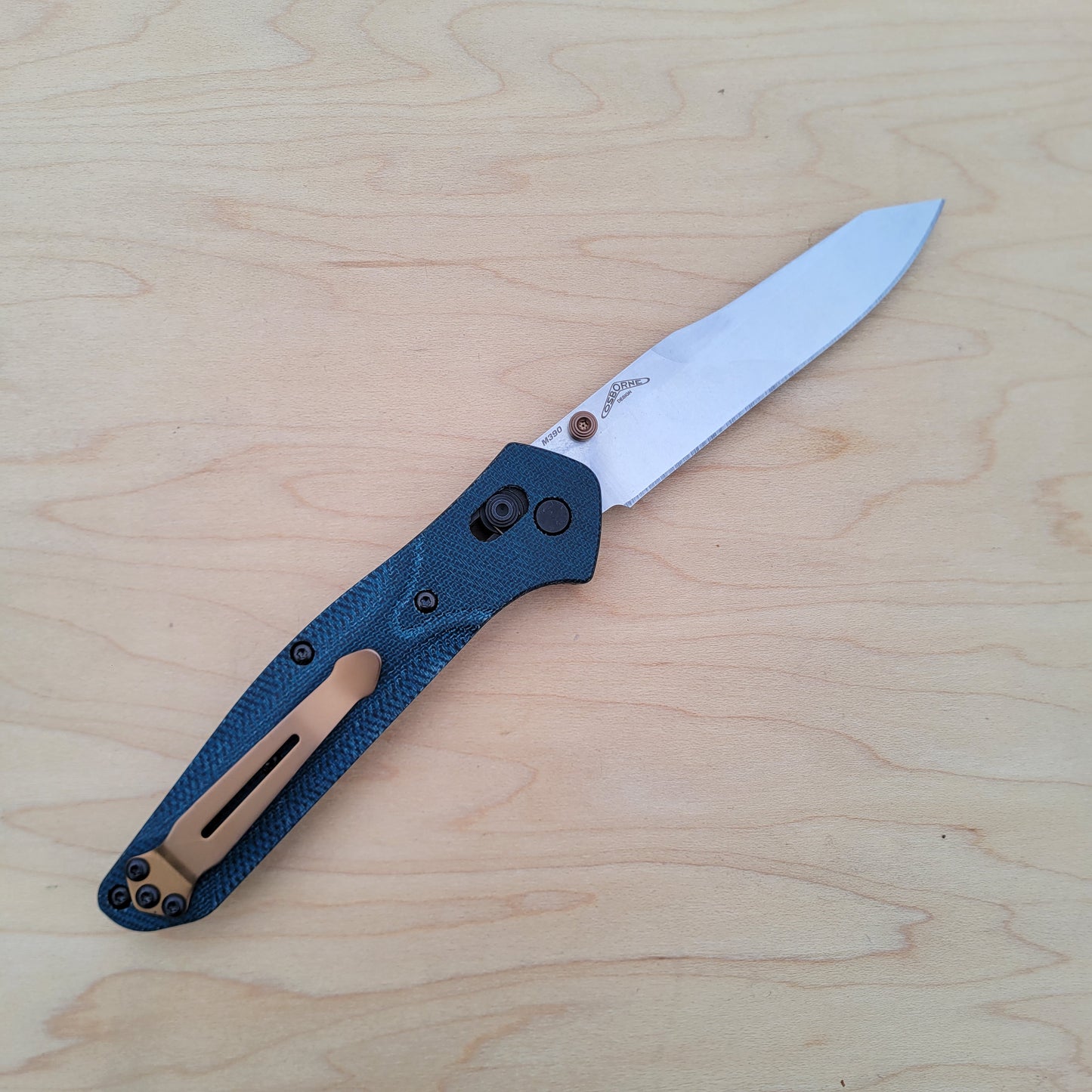 Benchmade 940-04 Osborne - Blue Denim Micarta