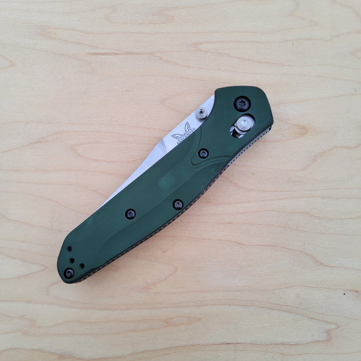 Benchmade 940 Osborne - Green Aluminum