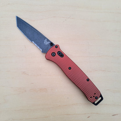 Benchmade 537SBK-07 Bailout - MagnaCut Burnt Copper - Serrations