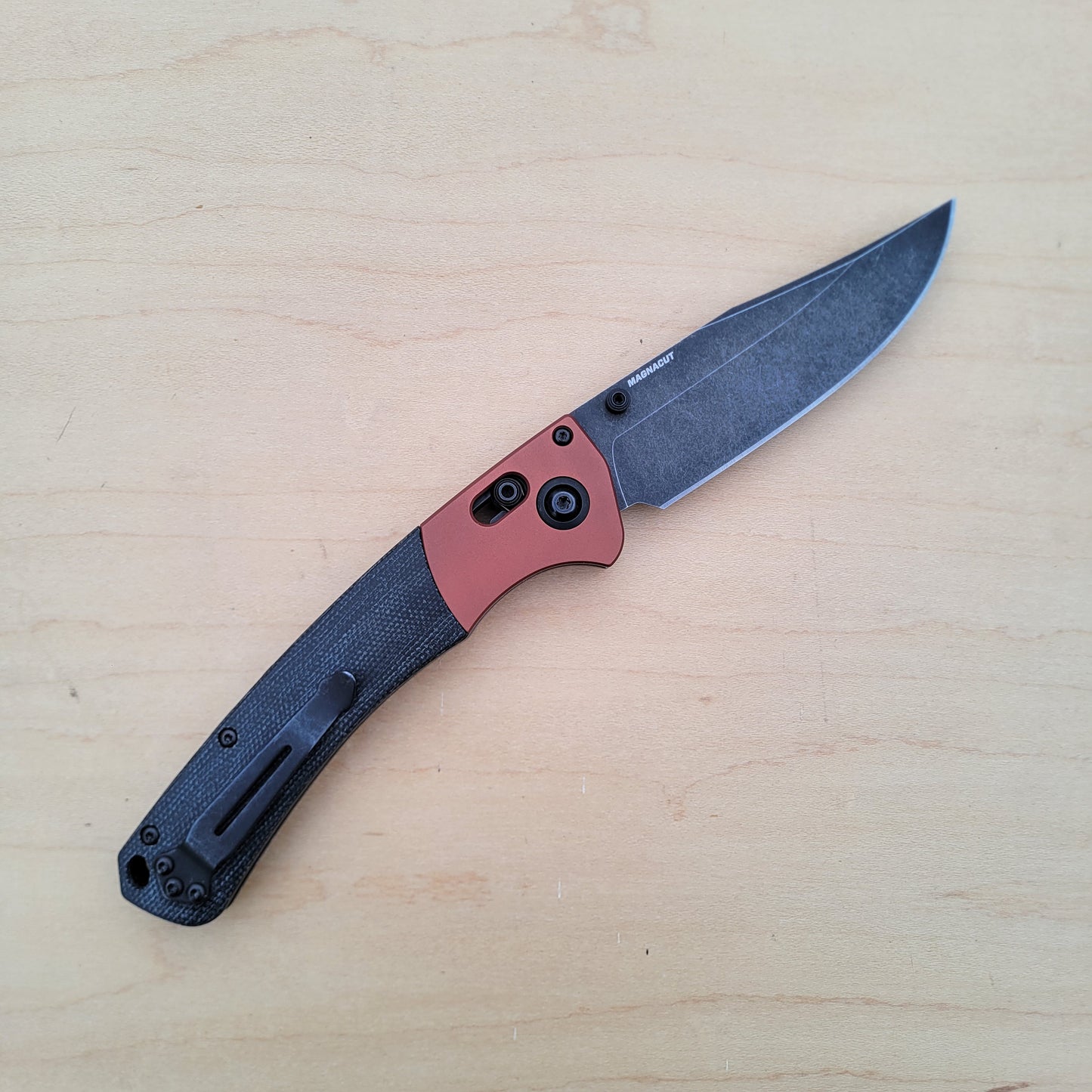 Benchmade 15080BK-04 Crooked River - MagnaCut Burnt Copper