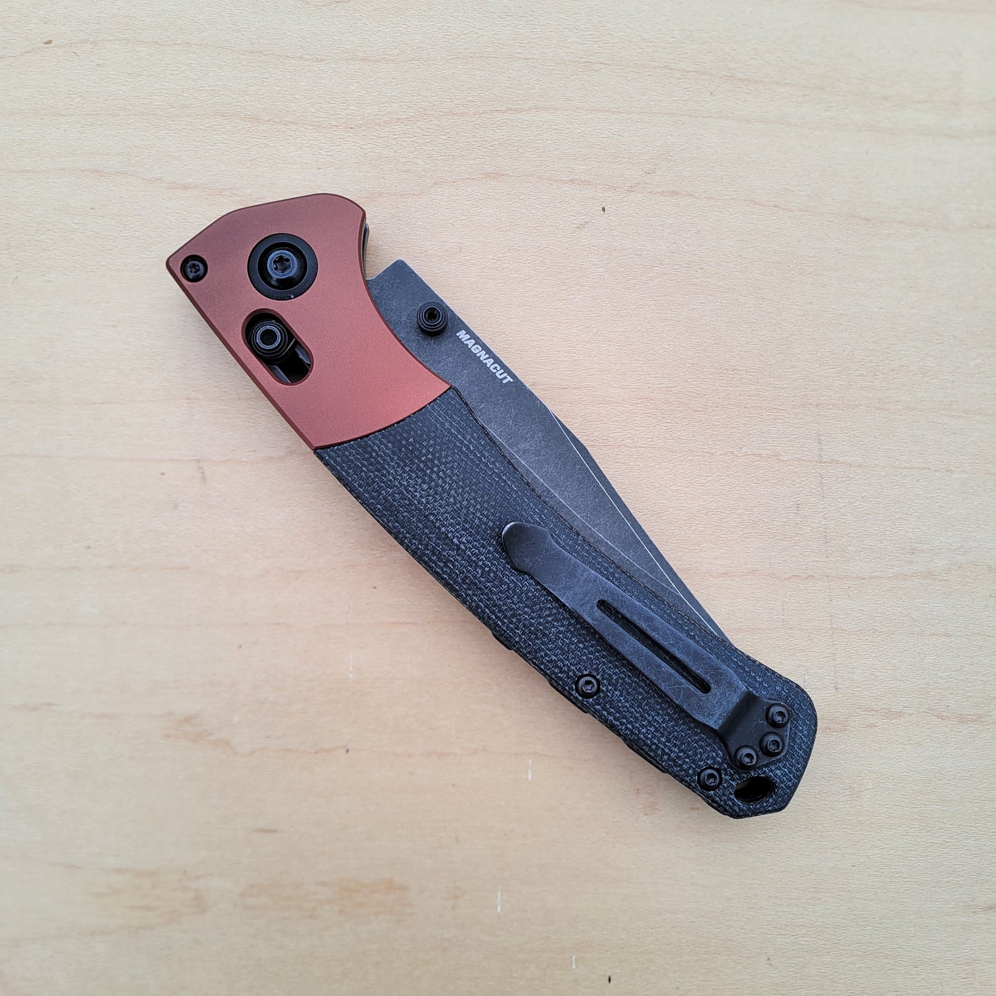 Benchmade 15080BK-04 Crooked River - MagnaCut Burnt Copper
