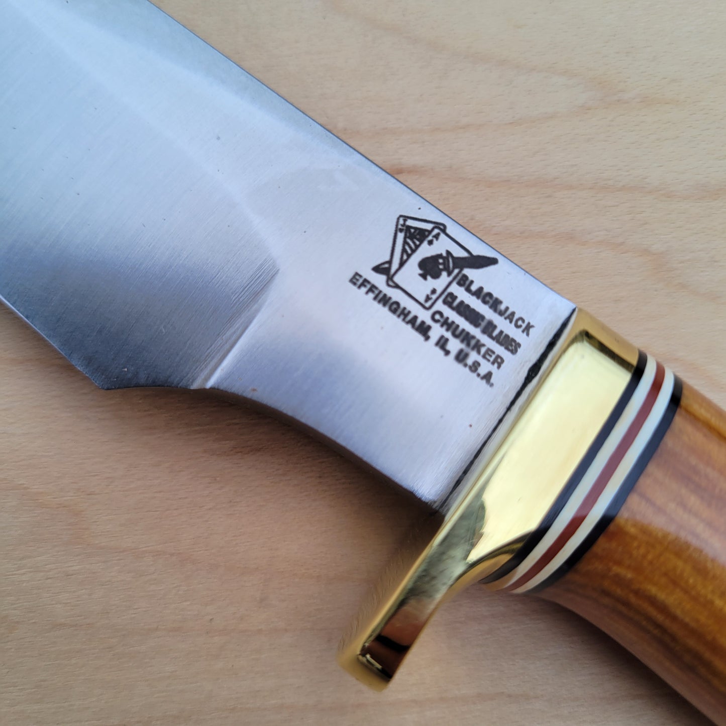 Blackjack Chukker Fixed Blade - Carbon Steel