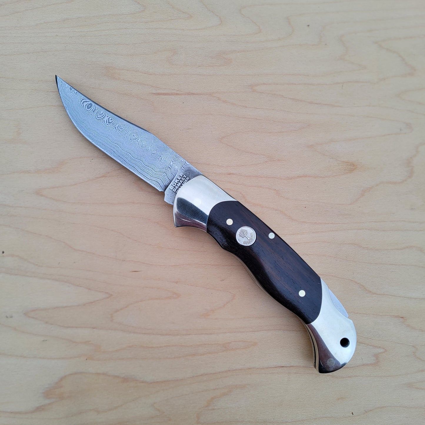 Boker Damast 300 Lagen Lockback - Solingen