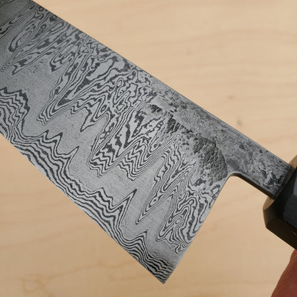 Brian Hanson Damascus 210mm Gyuto - Emerald Maple Burl
