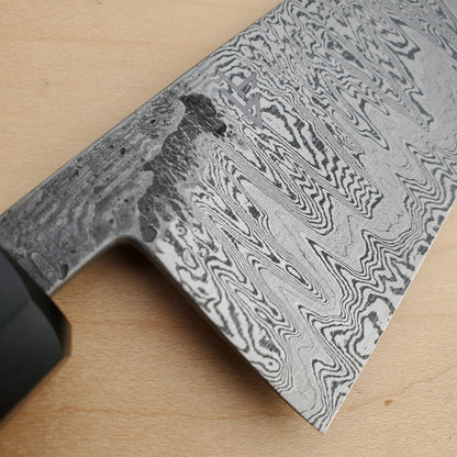 Brian Hanson Damascus 210mm Gyuto - Emerald Maple Burl