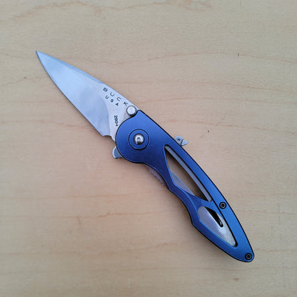 Buck Rush 290-1 - Blue Anodized Aluminum - Used