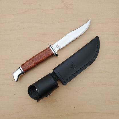 Buck 102 Woodsman Heritage Series with Leather Sheath
