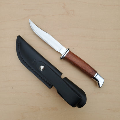 Buck 102 Woodsman Heritage Series with Leather Sheath