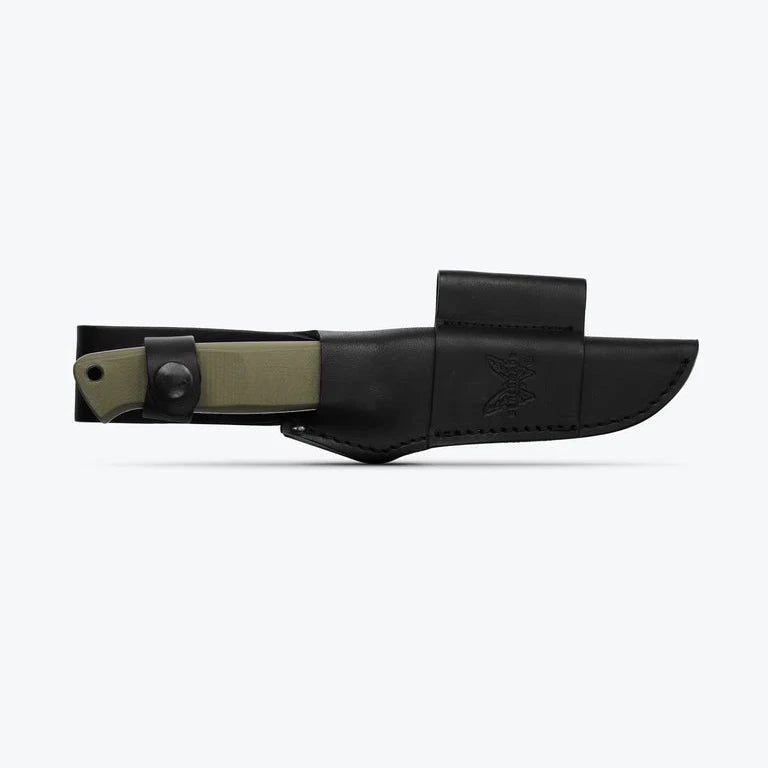 Benchmade 163-1 Bushcrafter - OD Green G10