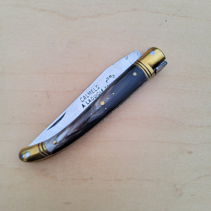 Camels A Lagiole 10cm Horn - with awl carbon steel