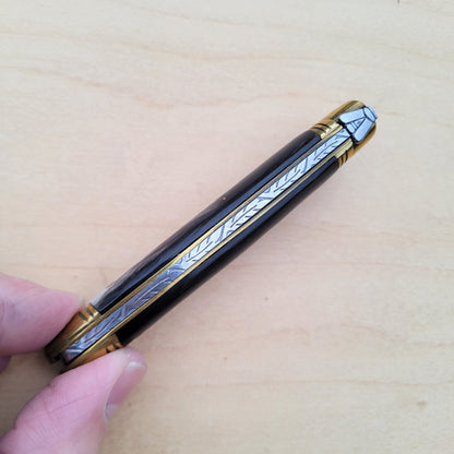 Camels A Lagiole 10cm Horn - with awl carbon steel