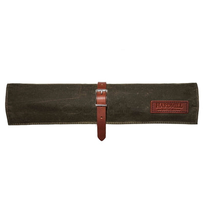 Hardmill Waxed Canvas Compact Knife Roll