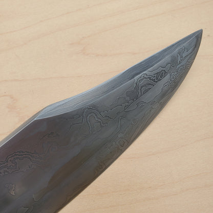 Dan Petersen Bowie 10.5" Damascus Cocobolo