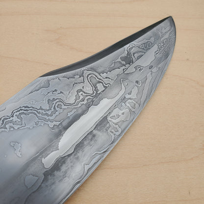 Dan Petersen Bowie 10.5" Damascus Cocobolo