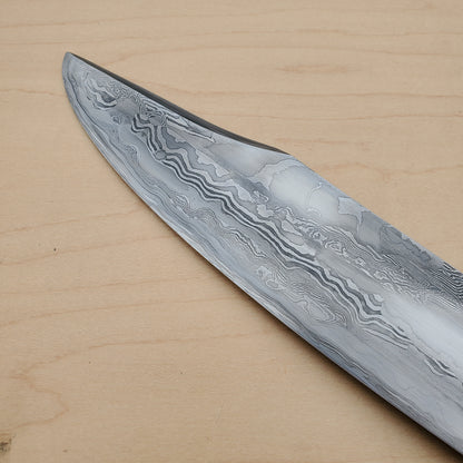 Dan Petersen Bowie 10.5" Damascus Cocobolo