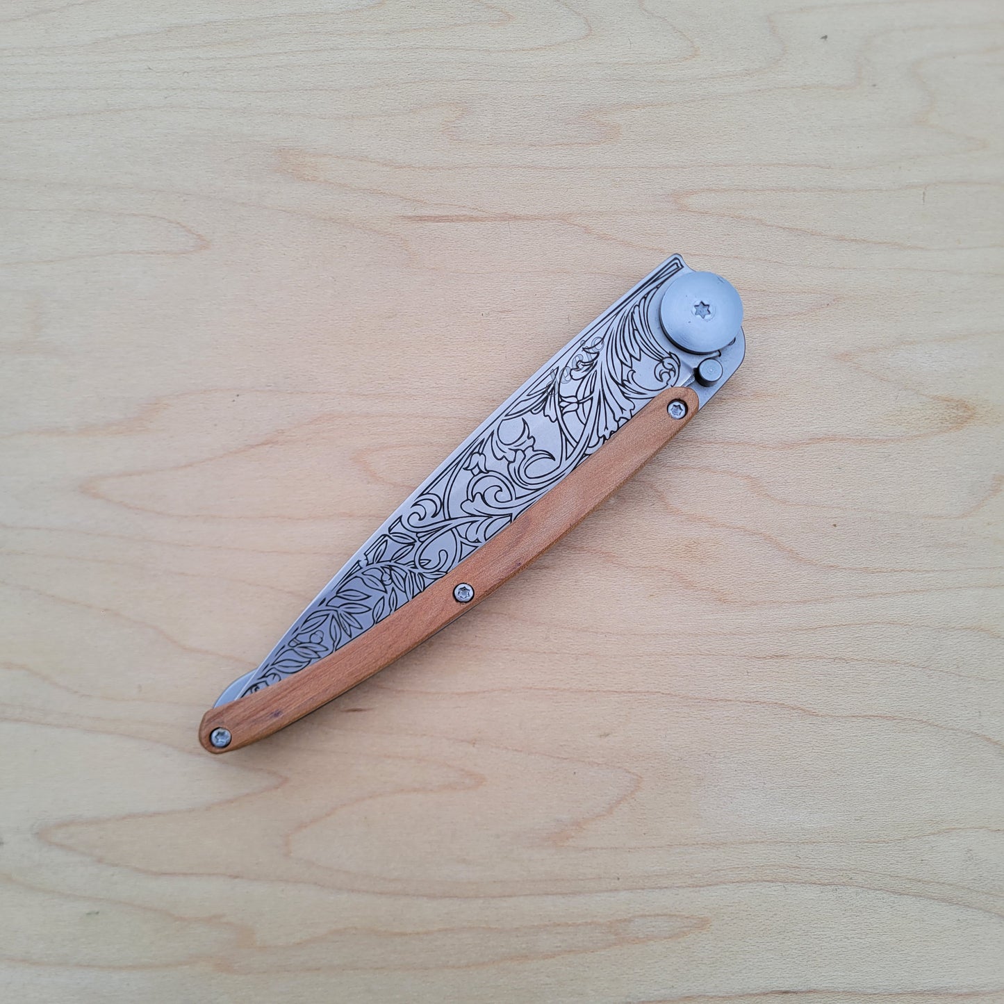 Deejo 37G Art Nouveau Liner Lock