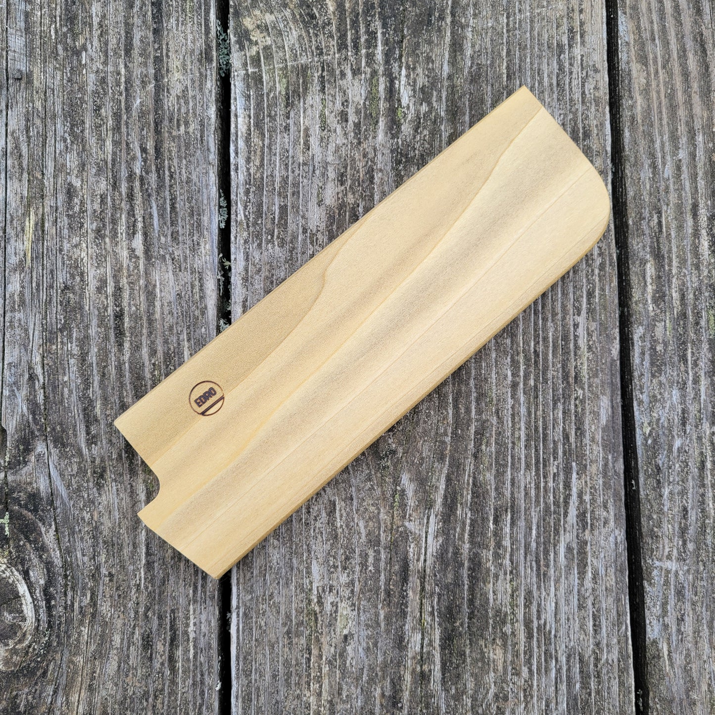 EDRO Magnetic Saya Cover - 165mm Nakiri - Poplar