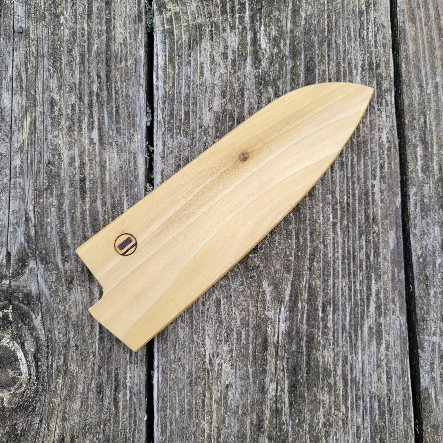 EDRO Magnetic Saya Cover - 165mm Santoku - Poplar
