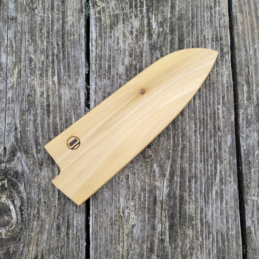 EDRO Magnetic Saya Cover - 165mm Santoku - Poplar