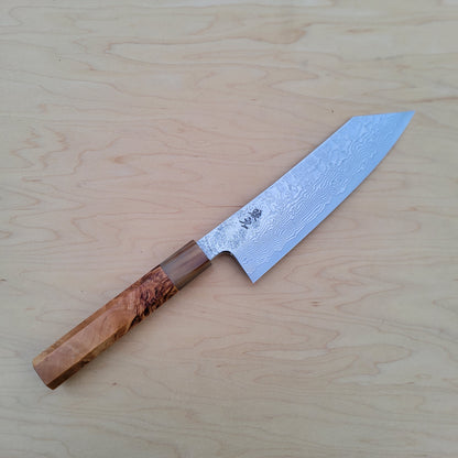 Enkyu Homuragumo Damascus 180mm Bunka