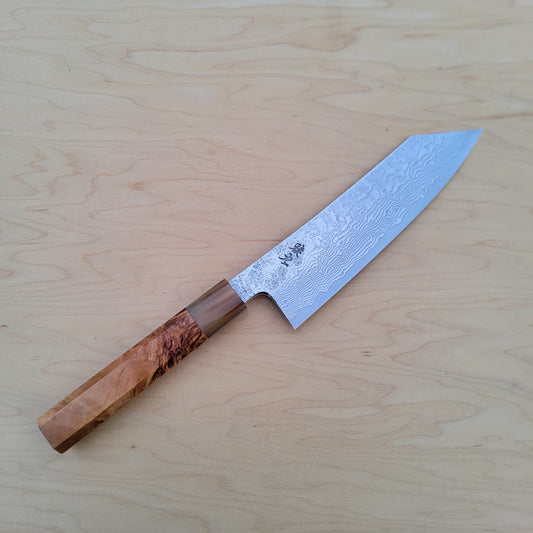 Enkyu Homuragumo Damascus 180mm Bunka