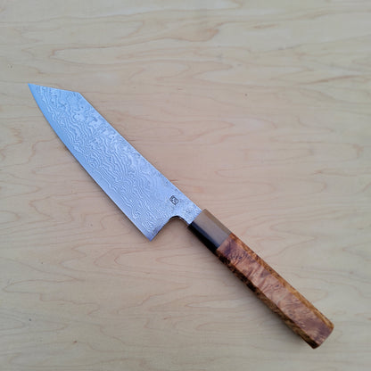 Enkyu Homuragumo Damascus 180mm Bunka