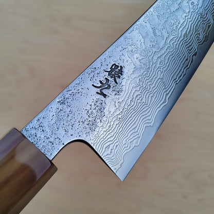 Enkyu Homuragumo Damascus 180mm Bunka