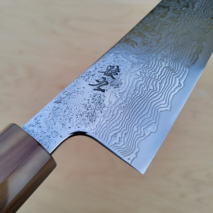 Enkyu Homuragumo Damascus 180mm Bunka