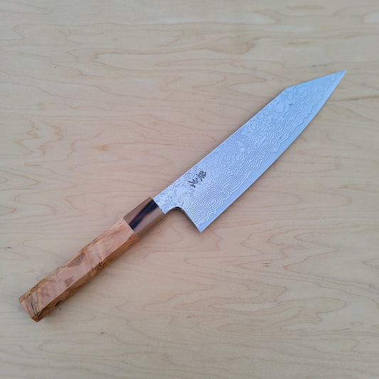 Enkyu Homuragumo SG2 Damascus 210mm Kiritsuke Gyuto