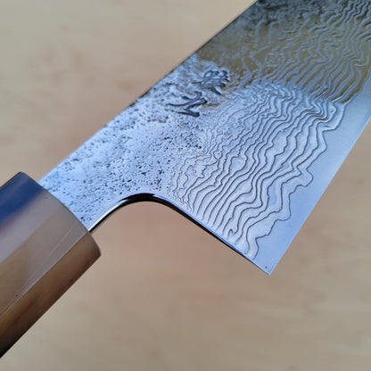 Enkyu Homuragumo SG2 Damascus 210mm Kiritsuke Gyuto